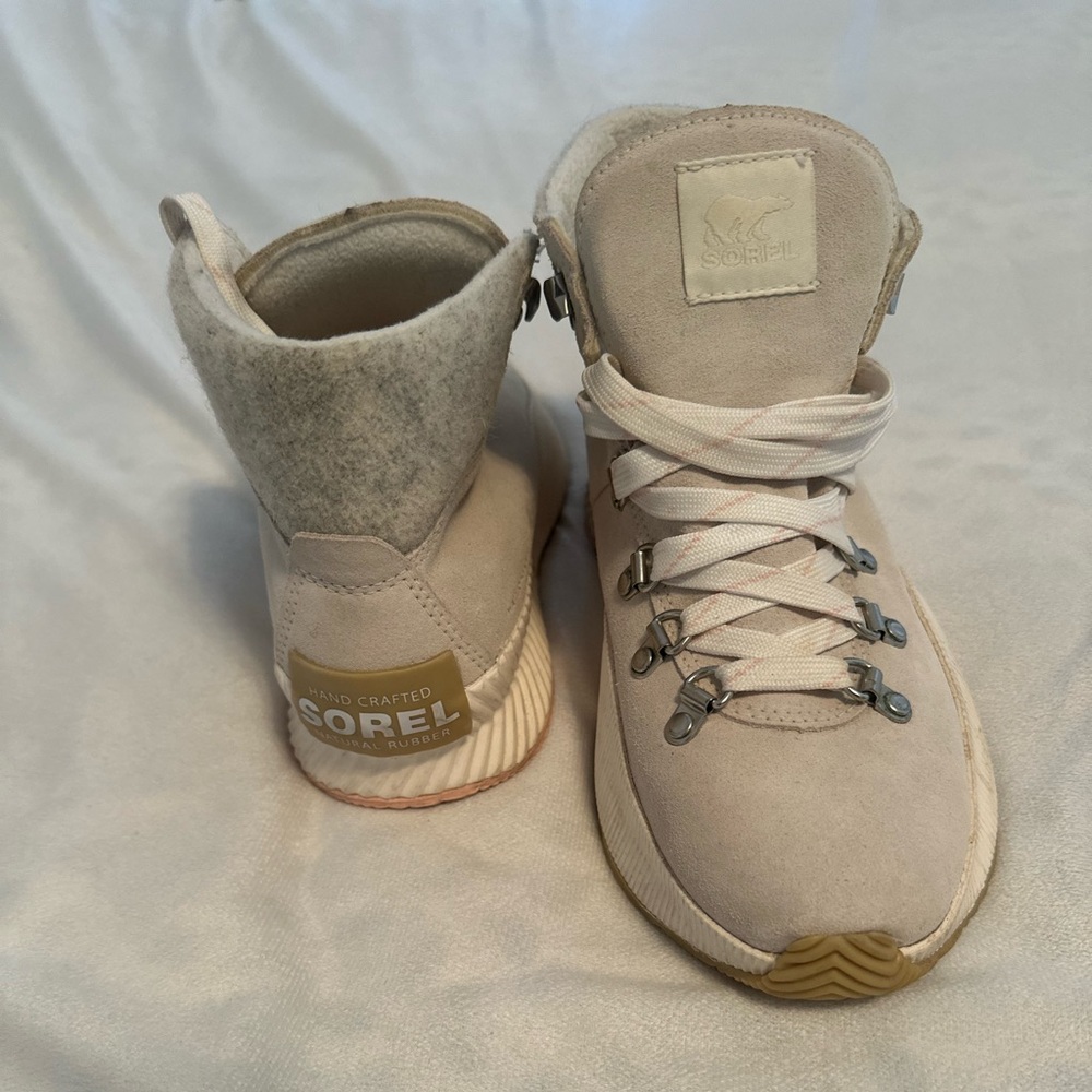 Sorel Women's 8.5 Out N About III Conquest Waterproof Lace-Up Winter Boots - Picture 2 of 5